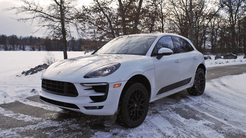 The Porsche Macan GTS is a great way to get to a winter rally
